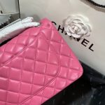 Travel Set: Louis Vuitton Horizon 55 Suitcase Pink + Chanel Large Classic Handbag Pink