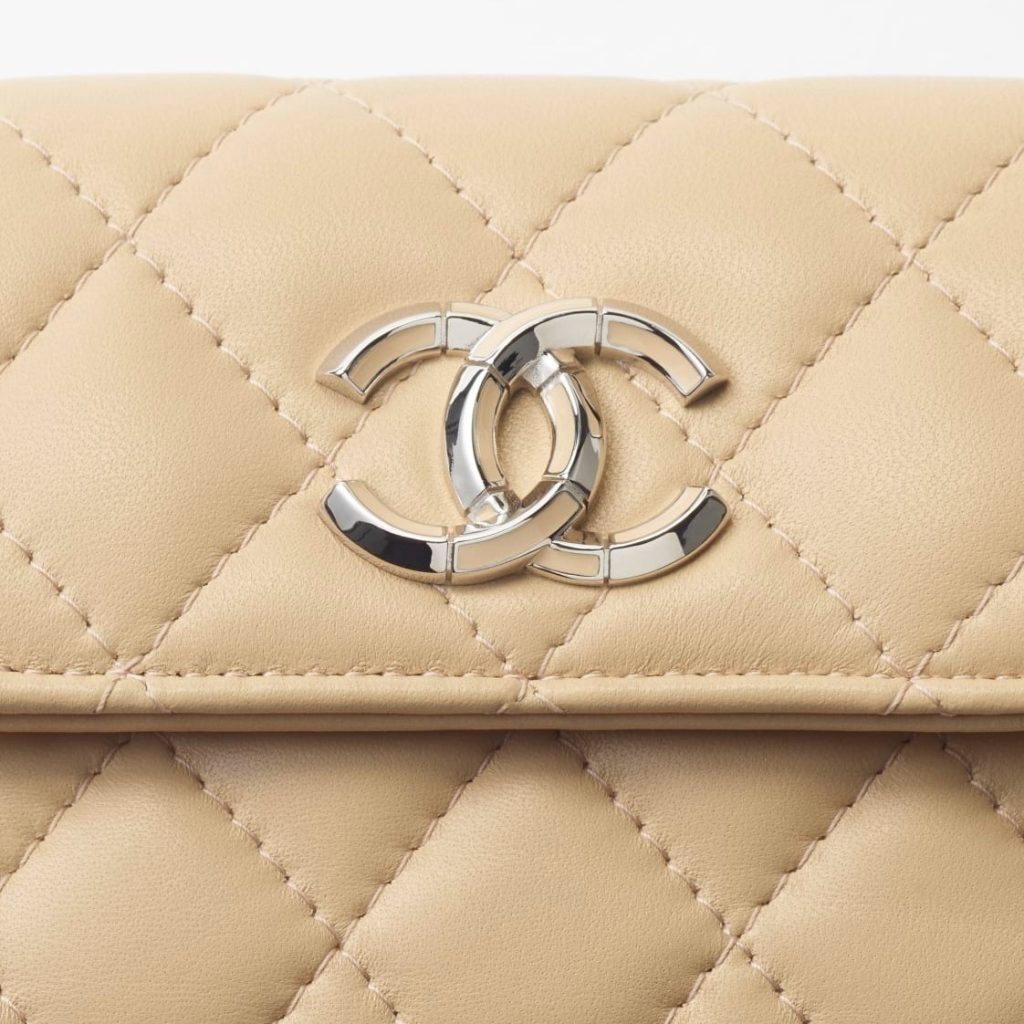 Chanel Small Flap Wallet Beige For Women 4.1in/10.6cm AP4192 B17694 NZG75