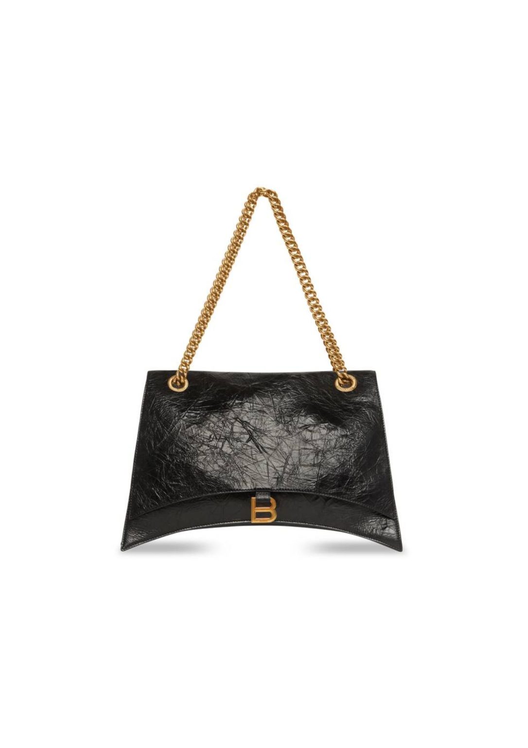 Crush Large Chain Bag In Black For Women 15.7in/ 40cm 716332210IT1000