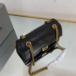 Crush Small Chain Bag In Black For Women 9.8in/ 25cm 716351210IT1000