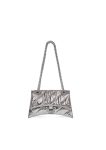 Crush Small Chain Bag Quilted In Sliver Tone For Women 9.8in/25cm 716351210IW8110