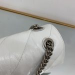 Crush Small Chain Bag Quilted In Optic White/Black For Women 9.8in/25cm 716351210J09001