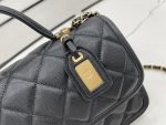 Chanel AS3653 22K Bag Black For Women, Women’s Bags 9.8in/25cm