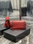 Saint Laurent Jamie Medium Chain Bag Red For Women, Women’s Bags 9.8in/25cm YSL