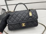 Chanel AS3653 22K Bag Black For Women, Women’s Bags 9.8in/25cm