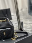 Saint Laurent JOE Mini Backpack Black For Women, Women’s Bags 7.5in/19cm YSL 7016311EL071000