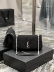 Saint Laurent Jamie Medium Chain Bag Black  For Women, Women’s Bags 9.4in/24cm YSL