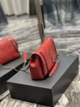 Saint Laurent Jamie Medium Chain Bag Red For Women, Women’s Bags 9.8in/25cm YSL