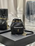 Saint Laurent JOE Mini Backpack Black For Women, Women’s Bags 7.5in/19cm YSL 7016311EL071000