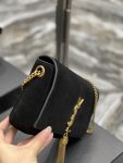 Saint Laurent Kate 99 Chain Bag With Tassel Black For Women, Women’s Bags 10.2in/26cm YSL