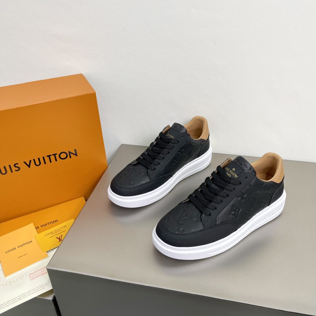 Louis Vuittion Beverly Hills Sneaker Black For Men LV 1A8V43