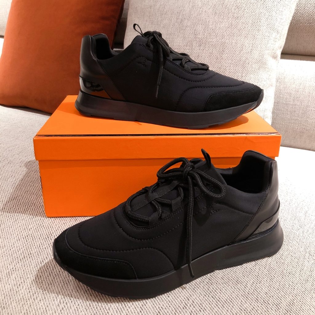 Hermes Miles Sneaker Black For Men