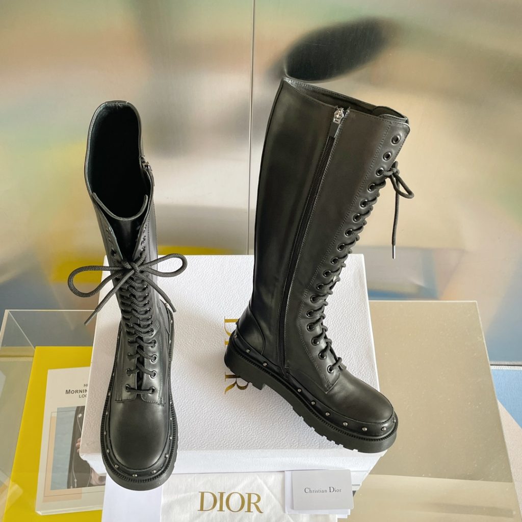 Christian Dior Women’s Diorquake Ankle Boot Black For Women CD