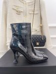 Chanel Women’s Short Boot Black For Women