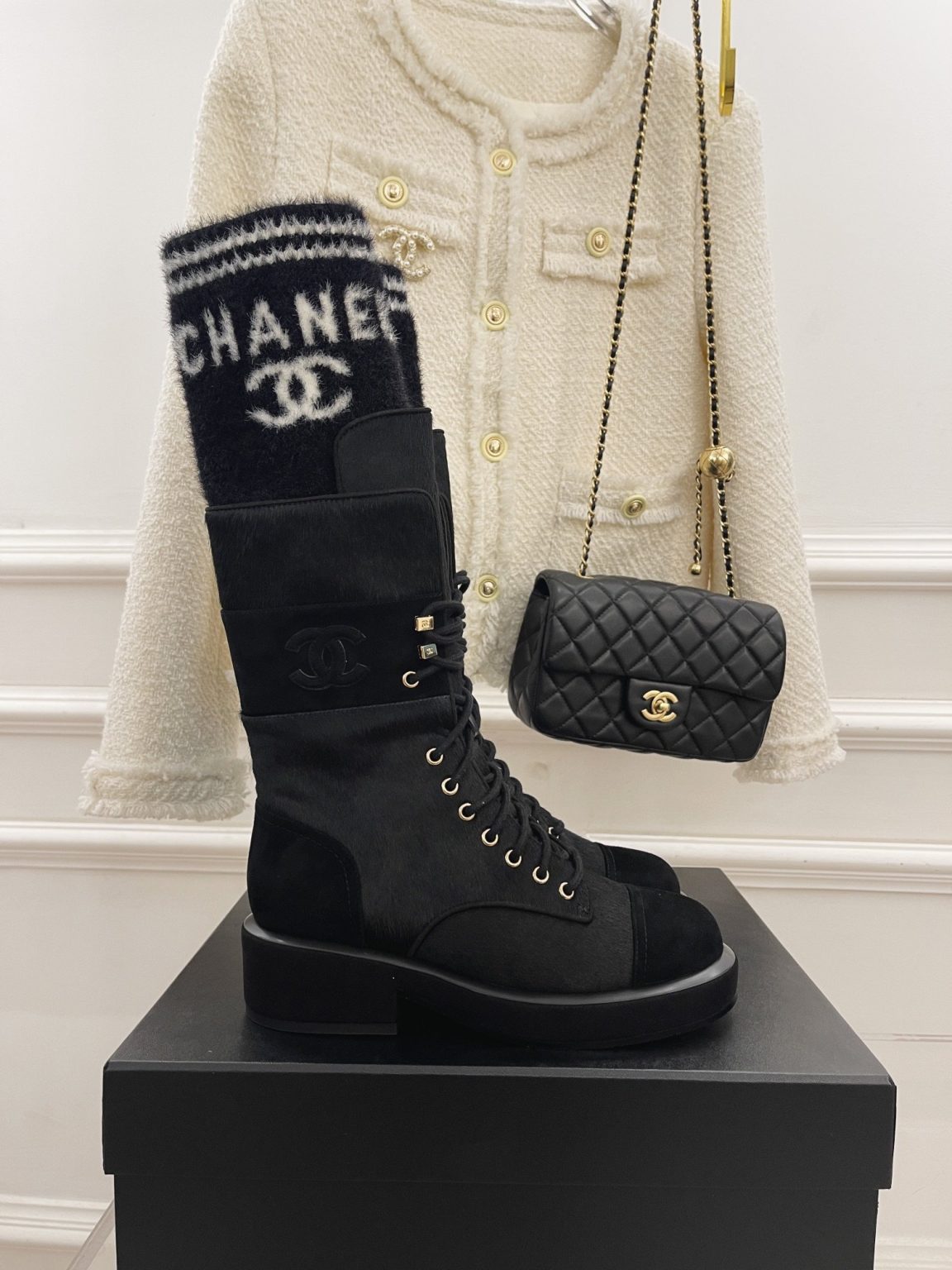 Chanel Women’s Lace-Ups Black For Women