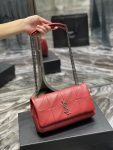 Saint Laurent Jamie Medium Chain Bag Red For Women, Women’s Bags 9.8in/25cm YSL