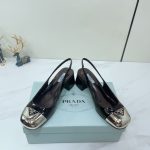 Prada Prada – Color Block With Rear Bridle Block Black For Women PRD