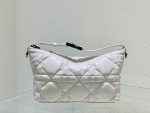 Christian Dior Medium DiorTravel Nomad Pouch White, For Women, Women’s Handbags 8.5in/22cm CD S5554BMIG_M030