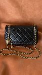 Chanel Mini Flap Bag Black For Women, Women’s Bags 7.9in/20cm