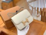 Hermes Constance 23 Epsom Beige For Women, Women’s Handbags, Shoulder Bags 9in/23cm