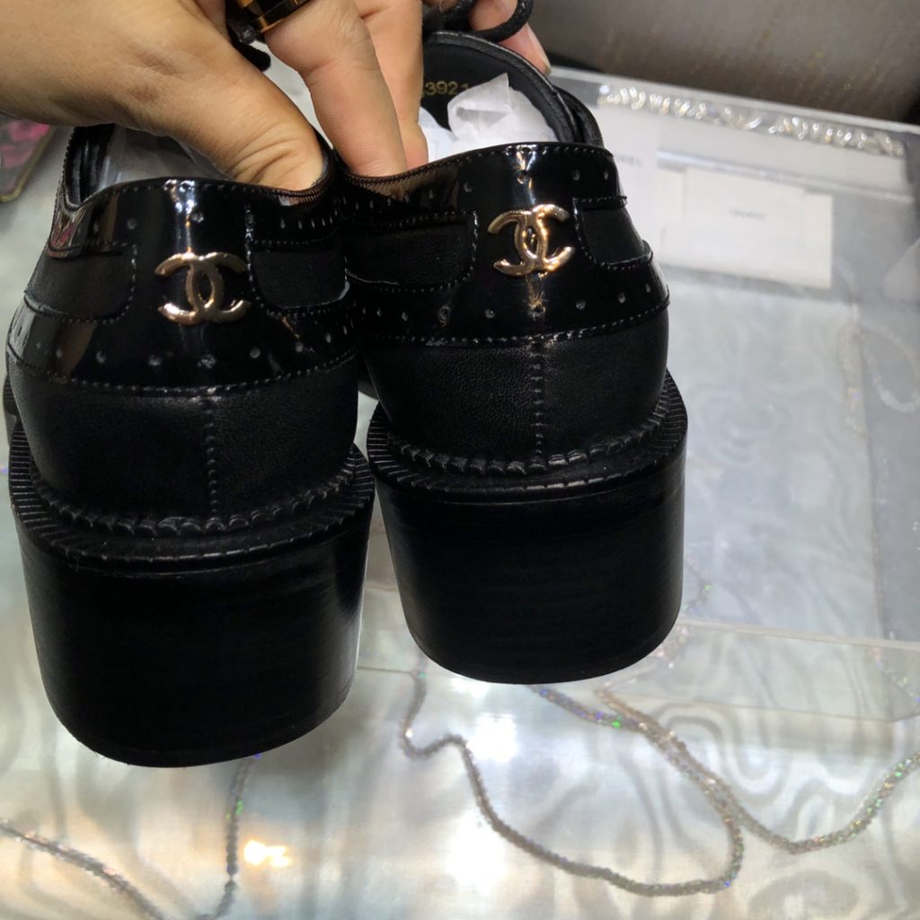 Chanel Women’s Laced Shoes Black For Women