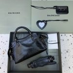 Balenciaga Neo Cagole XS Handbag In Black, For Women, Women’s Bags 10.2in/26cm 700940210B01000