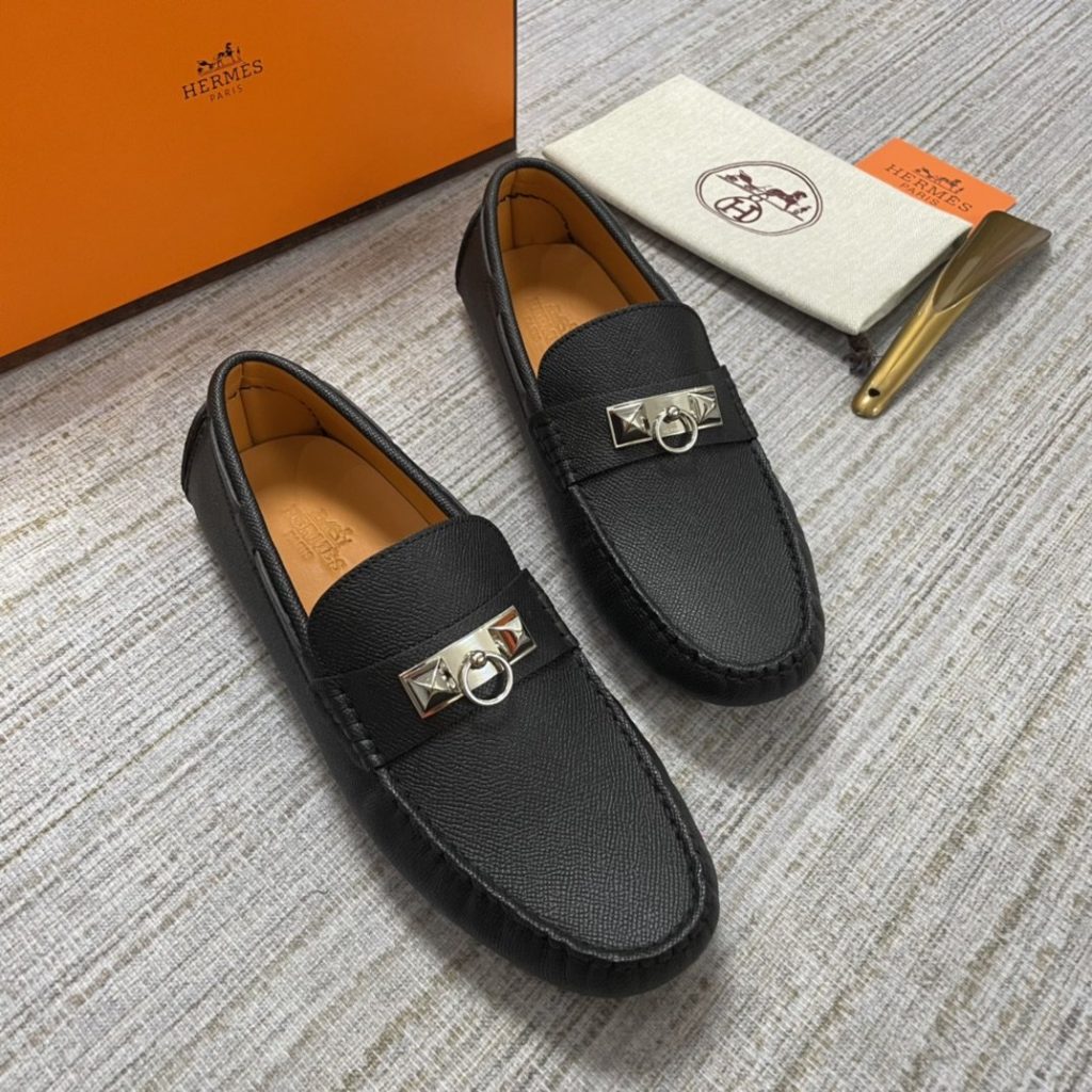 Hermes Irving Loafer Black For Men H141251ZH02390