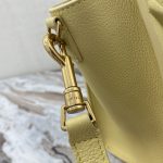 Celine Nano Luggage Bag In Drummed Yellow For Women 8in/20cm