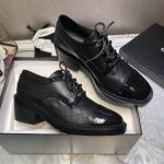 Chanel Women’s Laced Shoes Black For Women