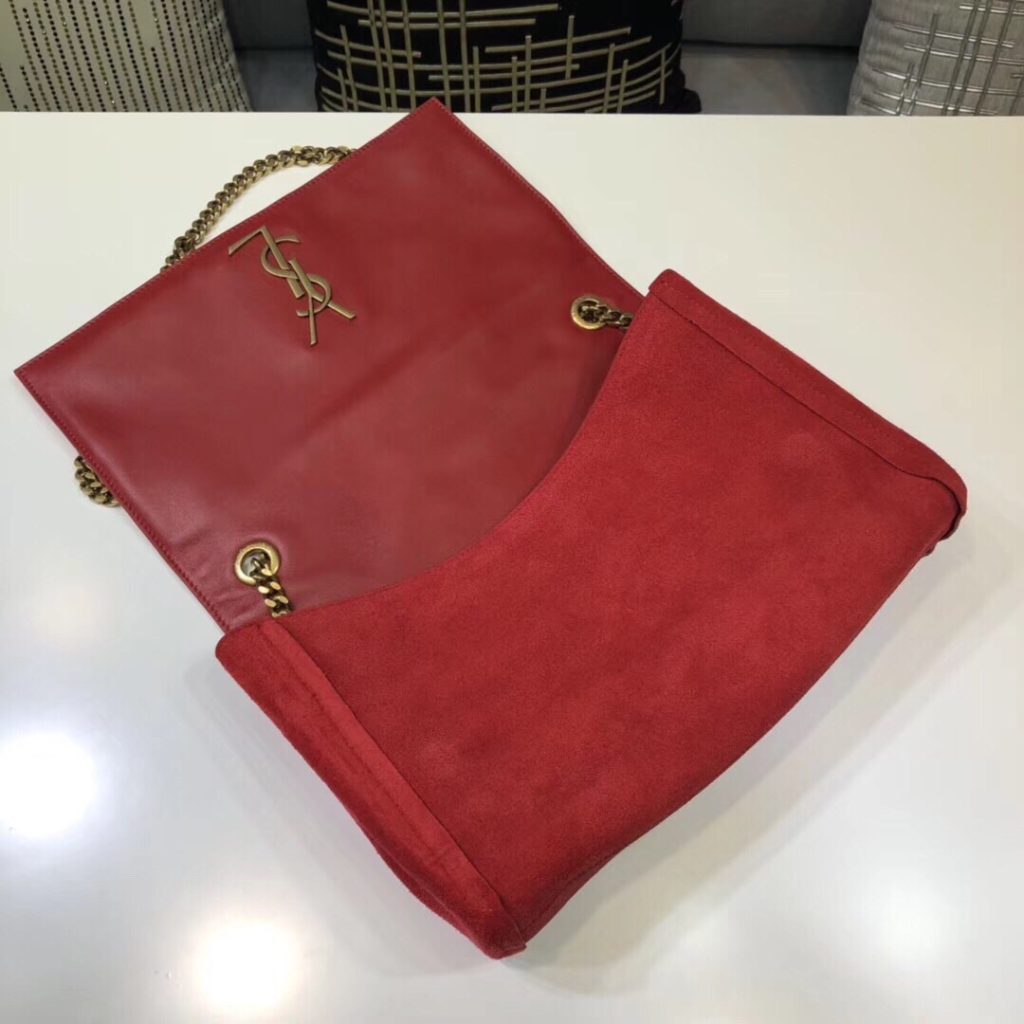 Saint Laurent Kate Medium Reversible Chain Bag Red For Women 28.5in/11.2cm YSL