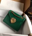 Dolce & Gabbana small Devotion Bag Green For Women 19cm/ 7.5inches