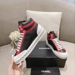 Chanel Women’s Schuhe Sneaker Black And Red For Women