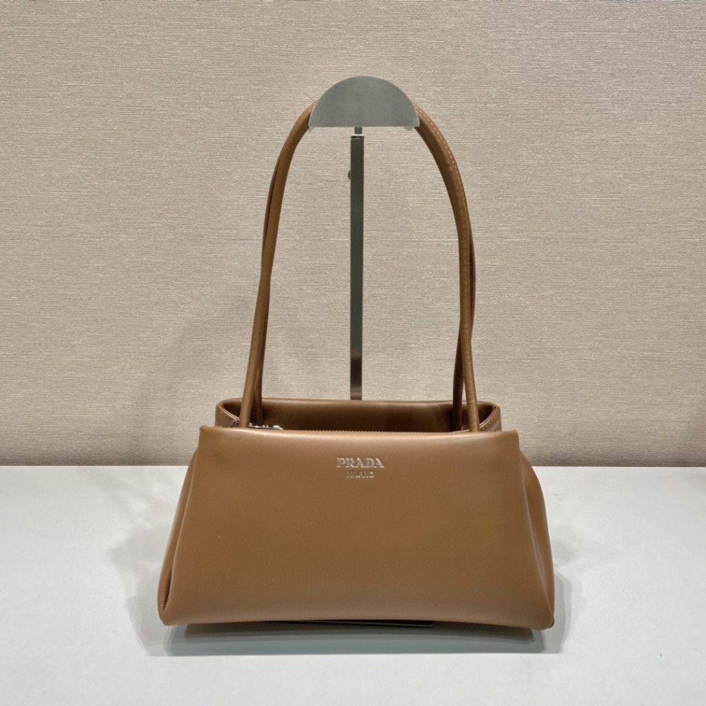 Prada Small Bag Brown For Women, Women’s Bags 9.8in/25cm