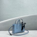 Prada Re-Edition 1995 Brushed Mini Handbag Blue For Women, Women’s Bags 8.6in/22cm