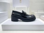 Christian Dior Women’s Dior Code Loafer Black For Women CD KDB757VES_S29X