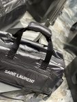 Saint Laurent Nuxx Duffle Black For Women, Women’s Bags 19.6in/50cm YSL 581374HO21Z1054