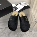 Chanel Women’s Mules With Opens Heels Black For Women