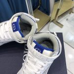 Christian Dior B27 High-Top Sneaker White/Blue For Men CD