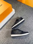 Louis Vuitton Rivoli Sneaker Black For Men LV 1A8EB5