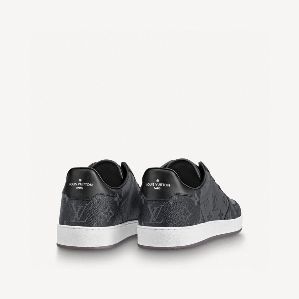 Louis Vuitton Rivoli Sneaker Black For Men LV 1A8EB5