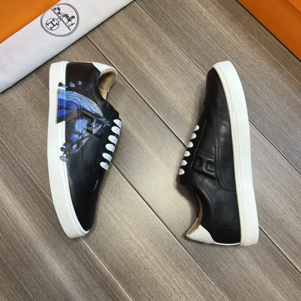 Hermes Quicker Sneaker Black For Men