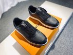 Louis Vuitton Rivoli Sneaker Black For Men LV 1A8EB5