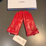 Chanel Gloves In Red