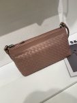 Bottega Veneta Clutch Bag Brown, For Women, Women’s Bags 9.8in/25cm