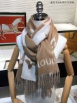 Louis Vuitton Reykjavik Scarf Brown 75in/190cm M76067