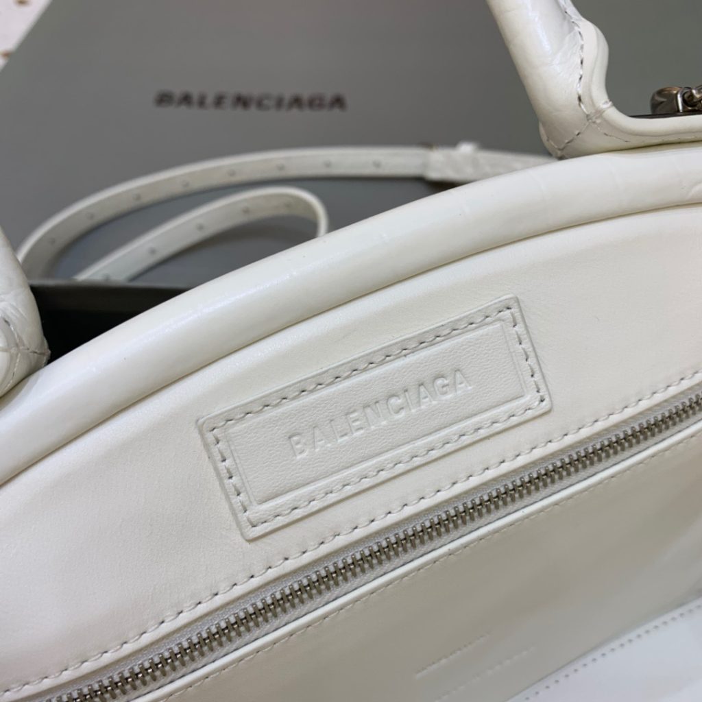 Balenciaga Small Editor  Bag In White, For Women, Women’s Bags 13in/33cm