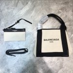 Balenciaga Navy Small Cabas Tote Bag In Black, For Women, Women’s Bags 18.5in/47cm 3399332HH3N9260