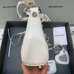 Balenciaga Le Cagole XS Shoulder Bag In White, For Women, Women’s Bags 13in/33cm 700940210BK9104