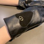 Dior Gloves In Black