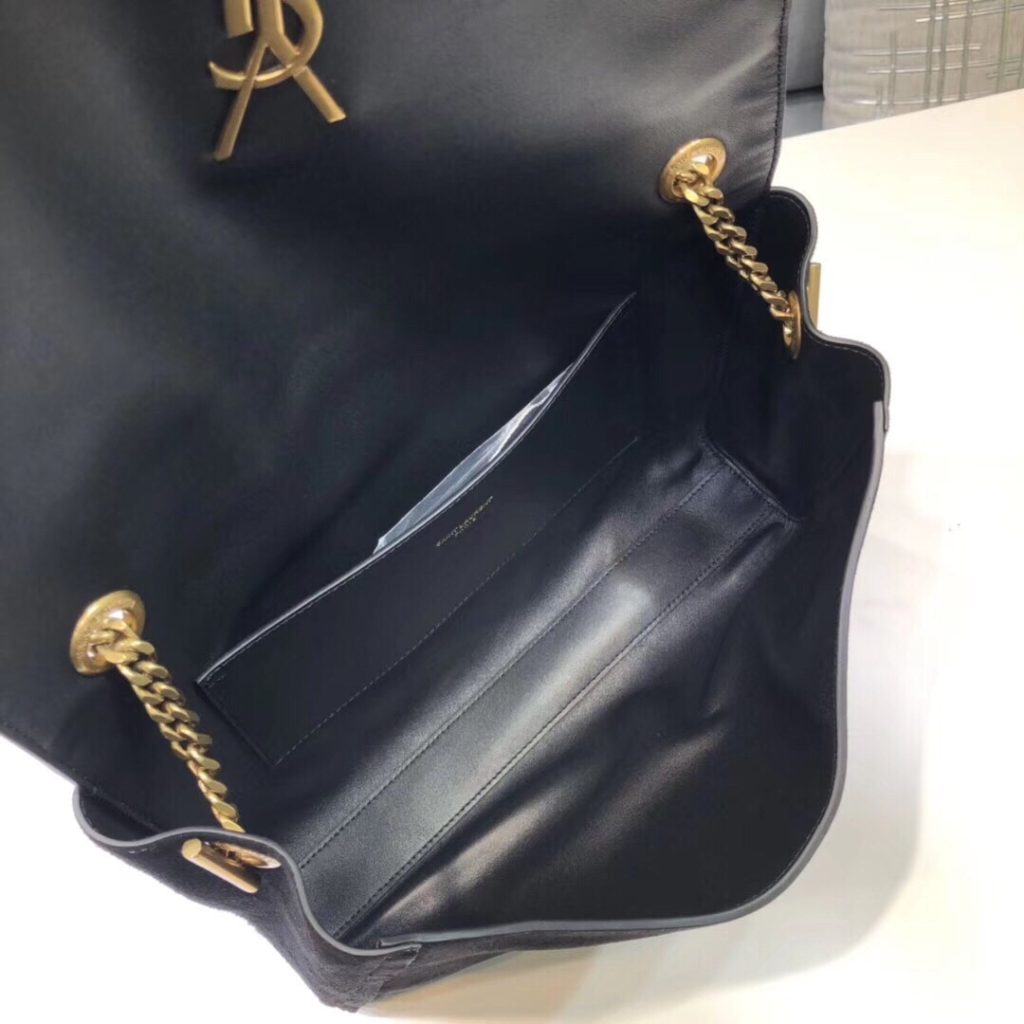 Saint Laurent Kate Medium Reversible Chain Bag Black For Women 28.5in/11.2cm YSL 5538040UD7W1000